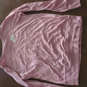 Nike vintage style pink sweater